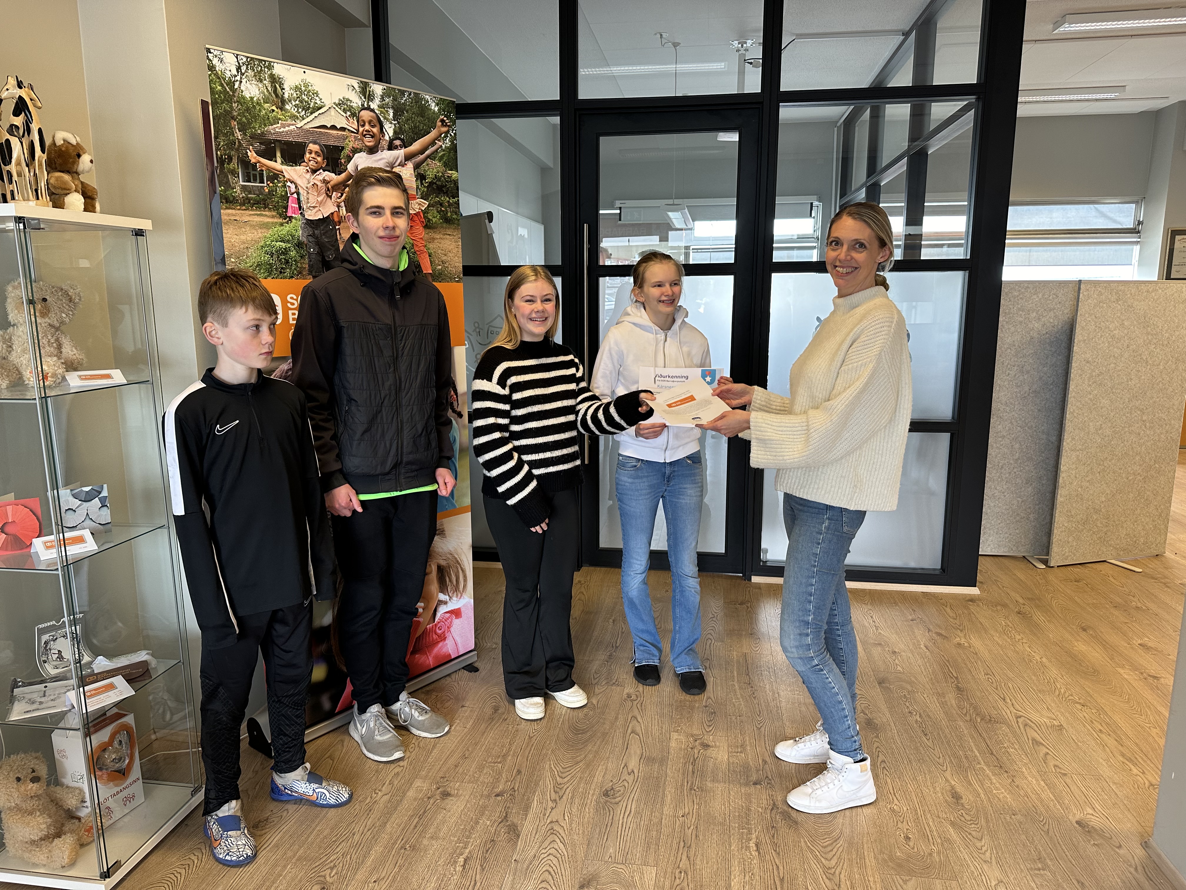 Söfnuðu rúmlega milljón fyrir börn í neyð á Gaza