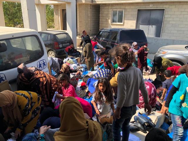 SOS kom til bjargar í vetrarhörkum í Líbanon