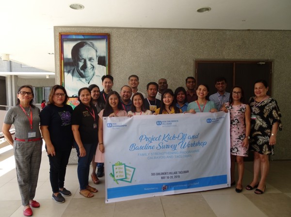 Verkefnið er unnið í samstarfi SOS á Íslandi og á Filippseyjum