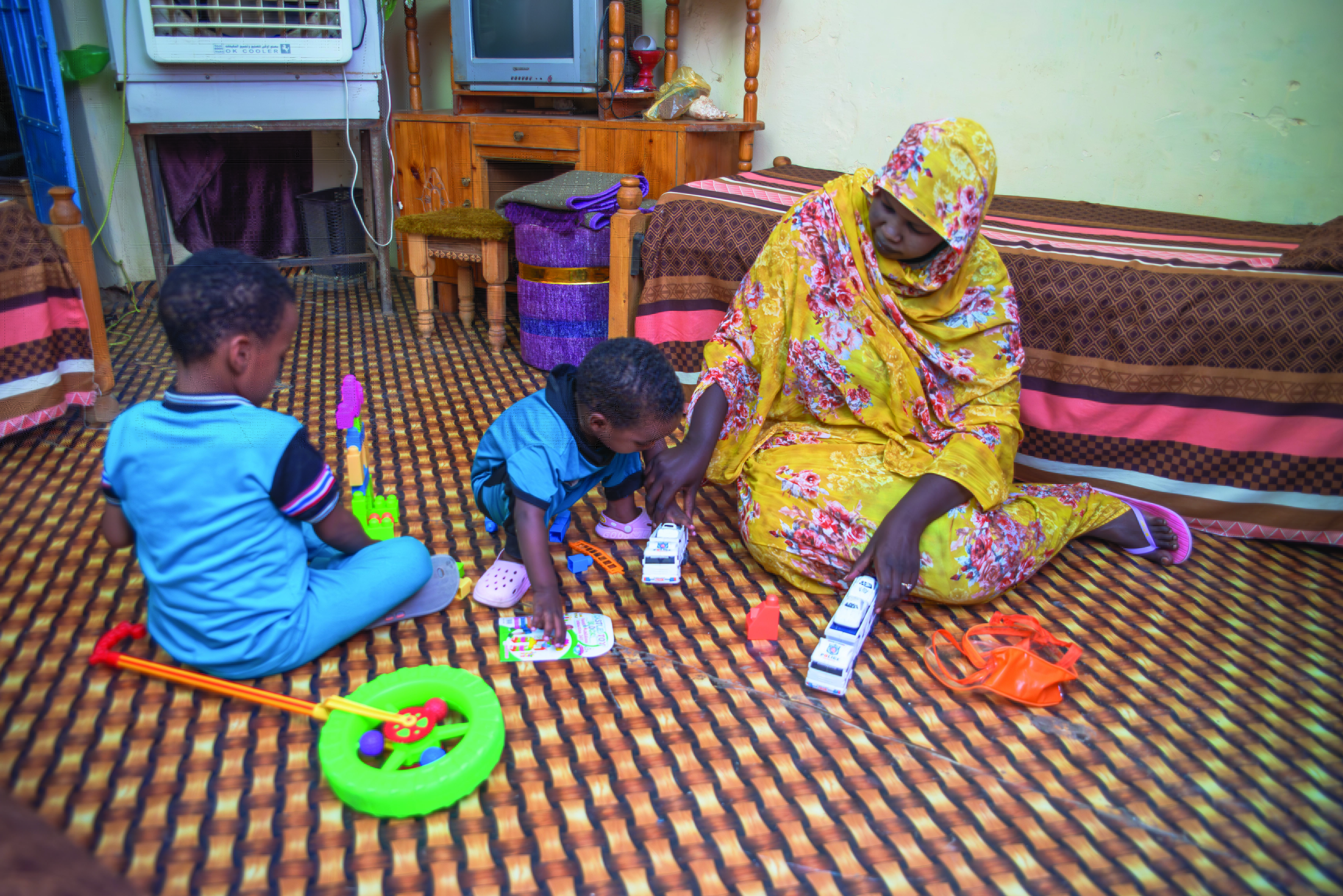 Stuðningur SOS-foreldra við börn í stríðshrjáðum löndum skilar sér