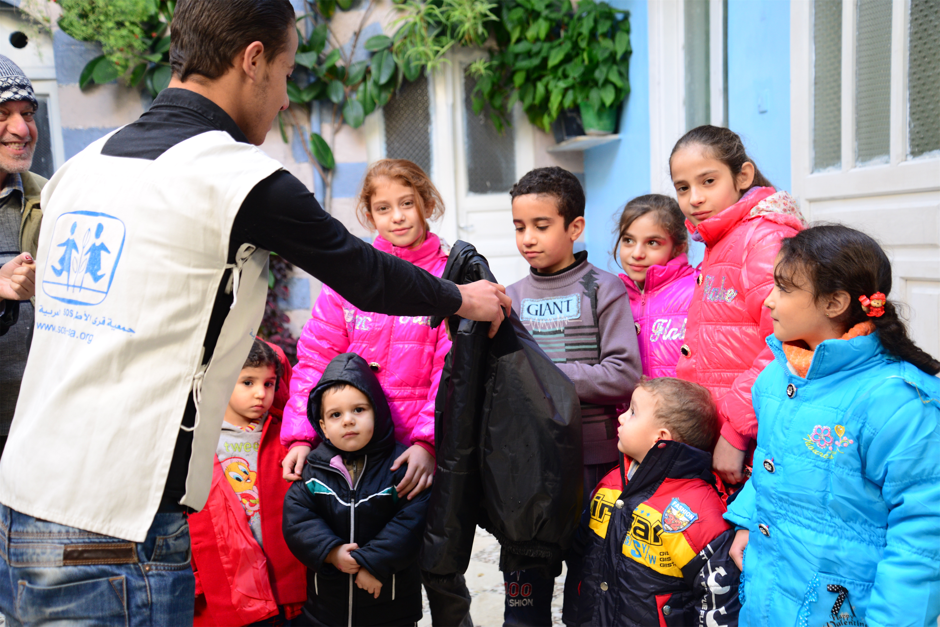 Neyðaraðstoð SOS í Sýrlandi