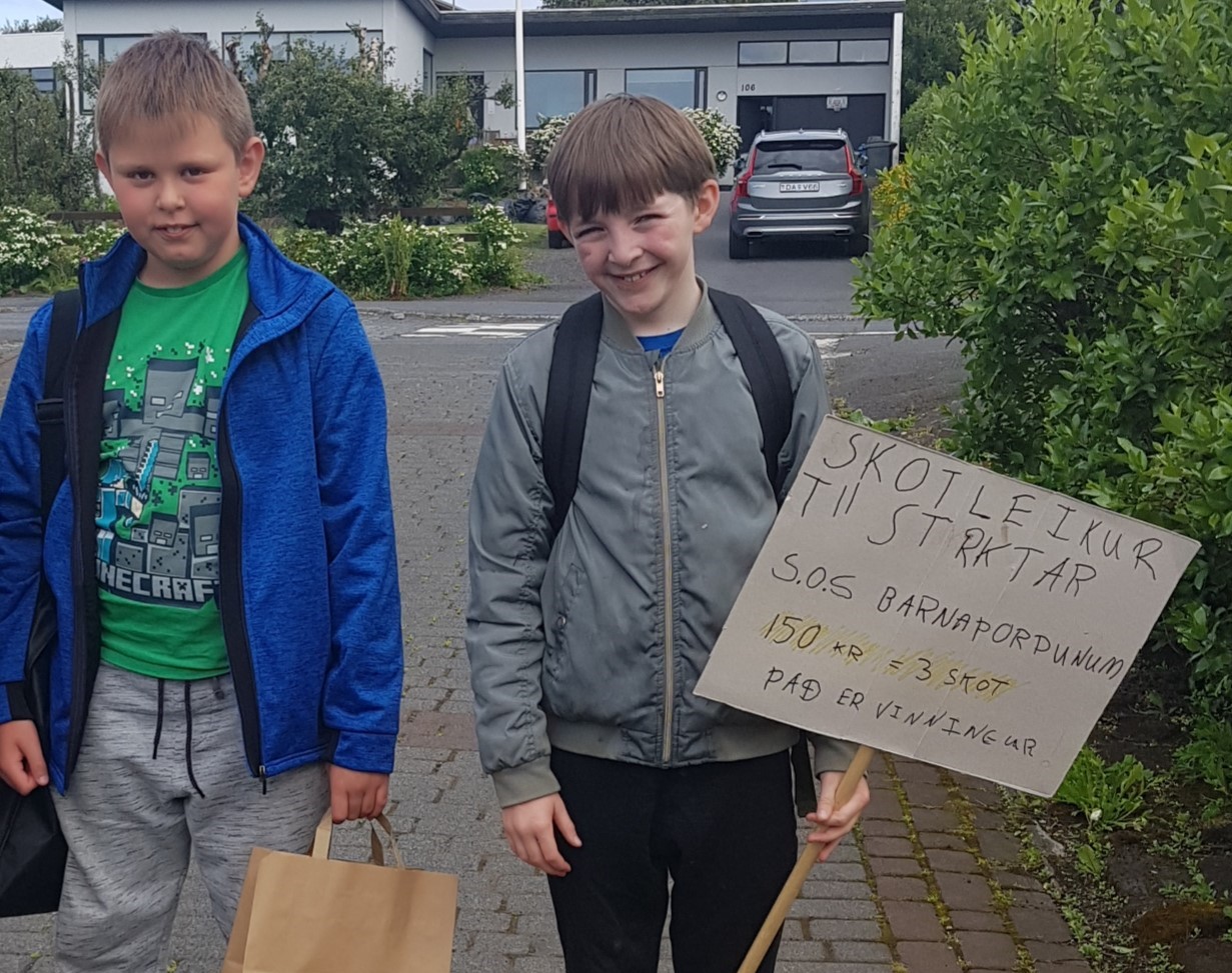 Efndu til tívolíleiks til styrktar SOS