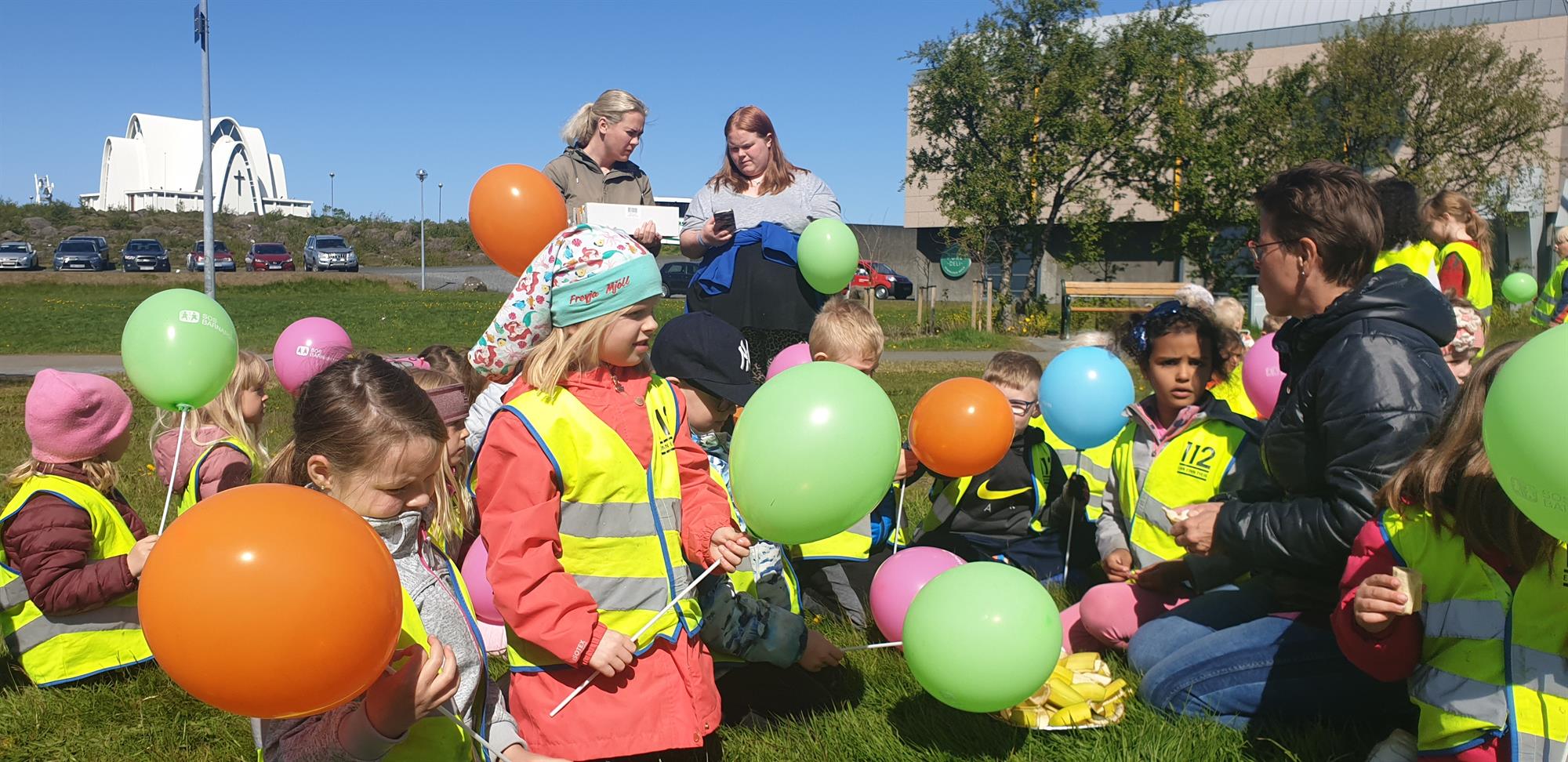200 börn á Sólblómahátíð SOS Barnaþorpanna