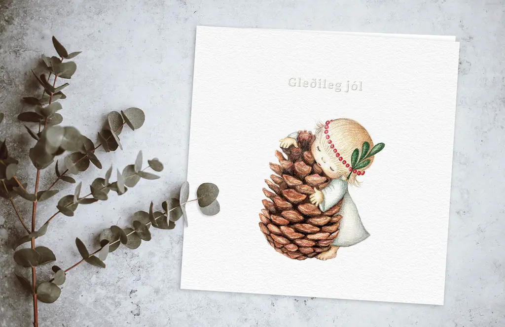 Jólaköngull (10 stk)