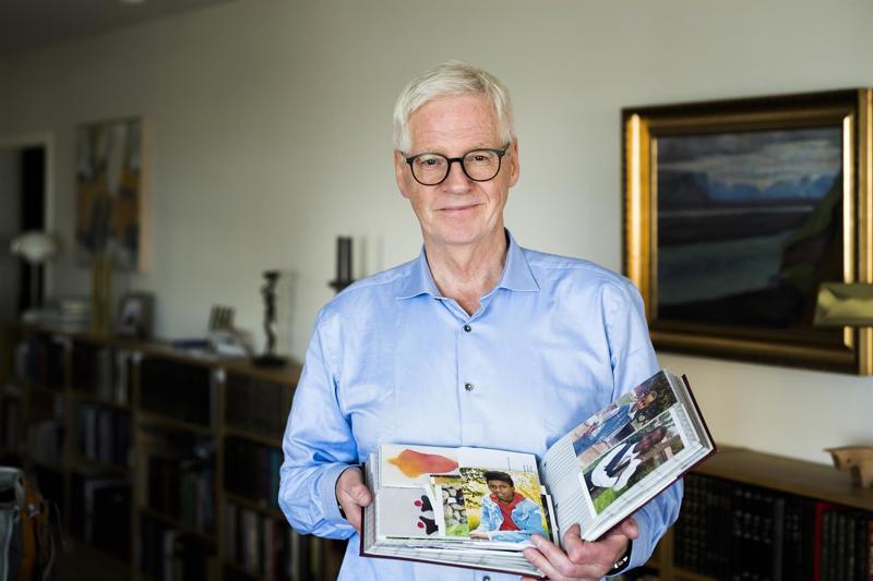 Bogi hélt til haga öllum myndunum sem honum barst af Ísaki.