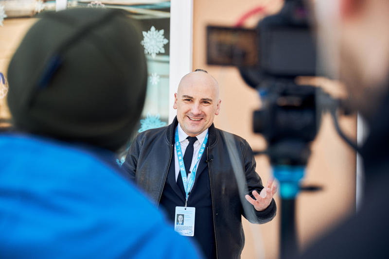 Serhii Lukashov, framkvæmdastjóri SOS Barnaþorpanna í Úkraínu.