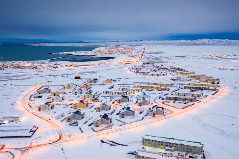 Frá Ásbrú þar sem SOS styrkir í fyrsta sinn verkefni í þágu barna á Íslandi.