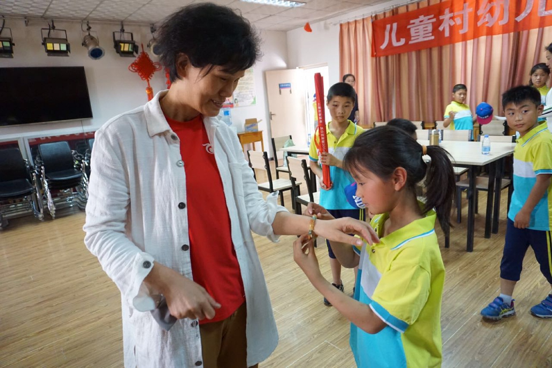 Engin smit í SOS barnaþorpum í Kína